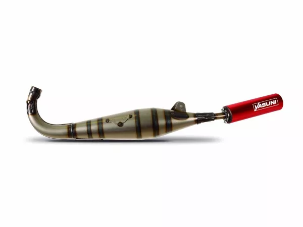 Auspuff Yasuni rot für Peugeot 103 SP/RCX