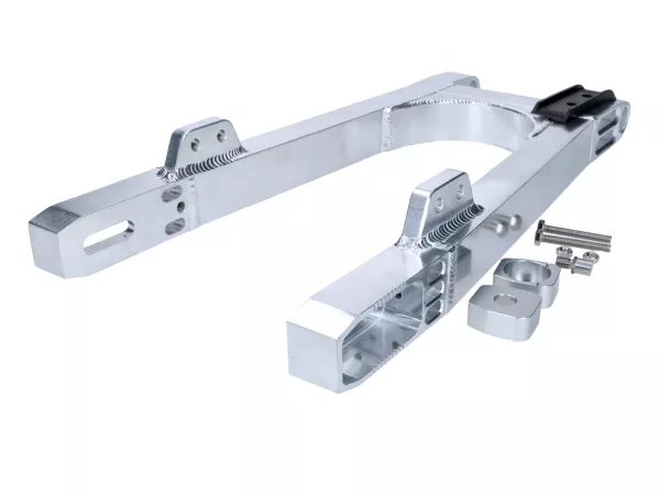 Kastenschwinge Schmitt Aluminium CNC +30mm für Simson S50, S51, S70, S53, S83 Enduro