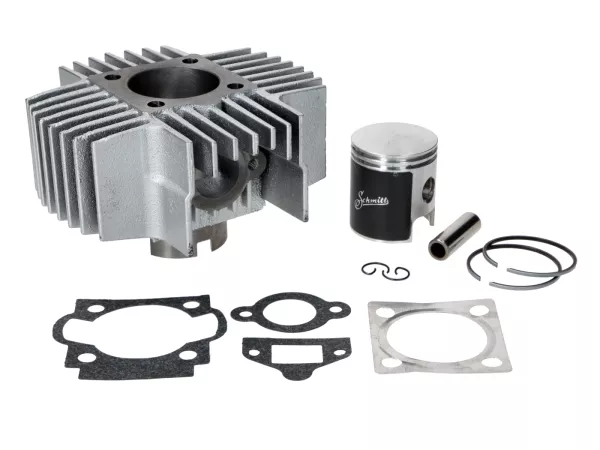 Zylinderkit Schmitt 70ccm 45mm neuer Typ (lange Kühlrippen) für Puch Maxi