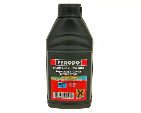 Bremsflüssigkeit Ferodo DOT4 - 500ml