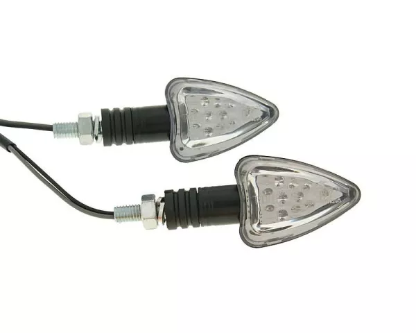 Blinker Set M8 LED schwarz Boost II