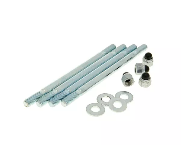 Stehbolzensatz Zylinder mit Muttern M7x115mm für Minarelli AM, Generic, KSR-Moto, Keeway, Motobi, Ride, CPI, 1E40MA, 1E40MB
