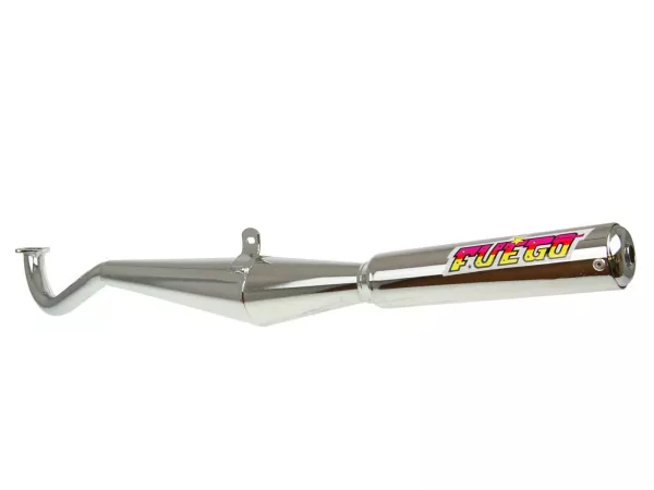 Auspuff Chrom für Puch Maxi
