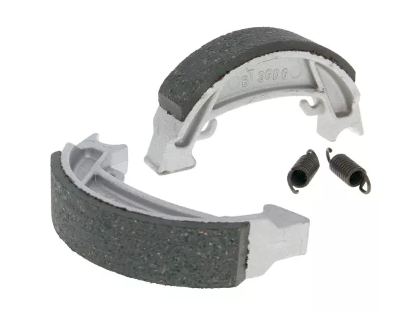 Bremsbackensatz 100x20mm für Trommelbremse für Puch Maxi Plus hinten, MV50X, X50