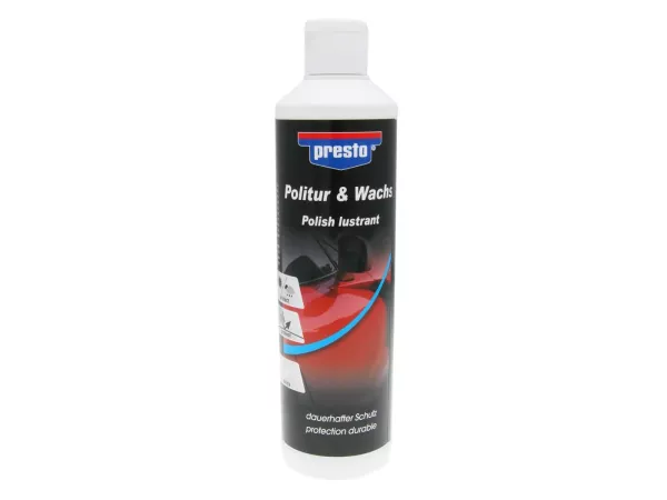 Politur und Wachs Presto 500ml