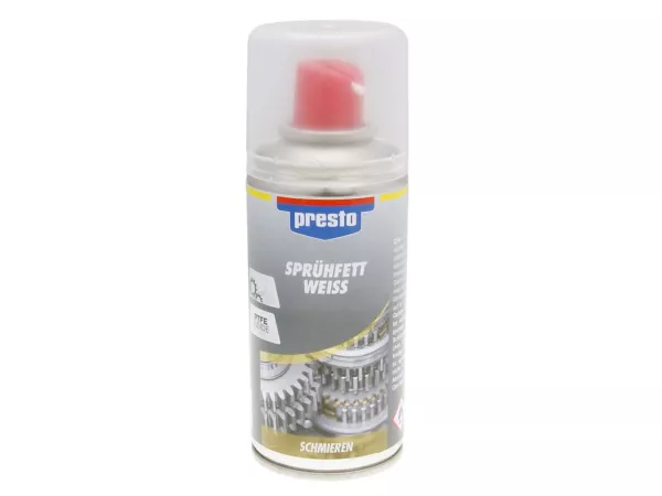Sprühfett Presto weiß 150ml