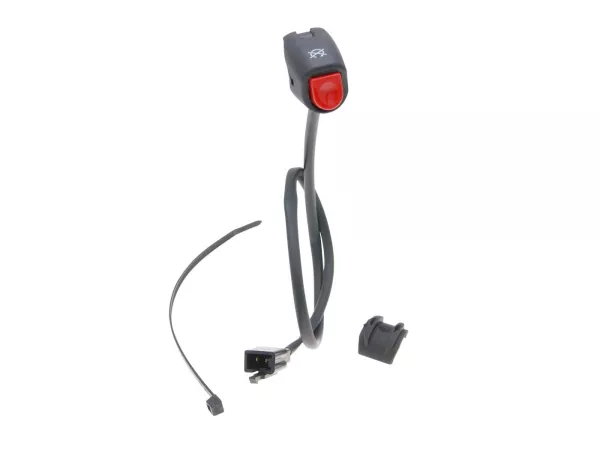 Schaltereinheit Lenker Motor-Zündunterbrecher Kill Switch rot - universal