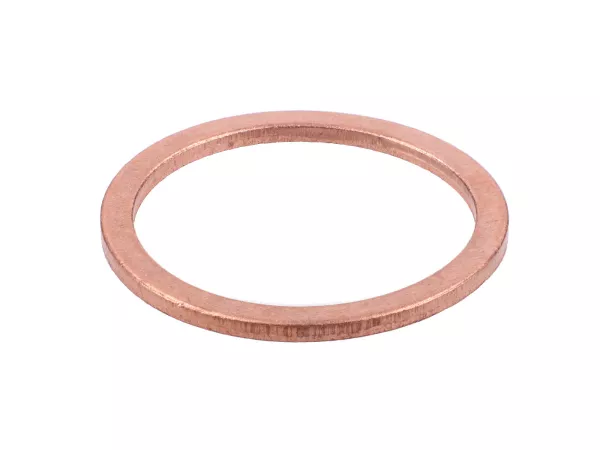 Dichtung Auspuffkrümmer 28x34mm Kupfer massiv für Simson S50, S51, S53, S70, S83, SR50, SR70, Schwalbe, Sperber, Spatz, Habicht, Star