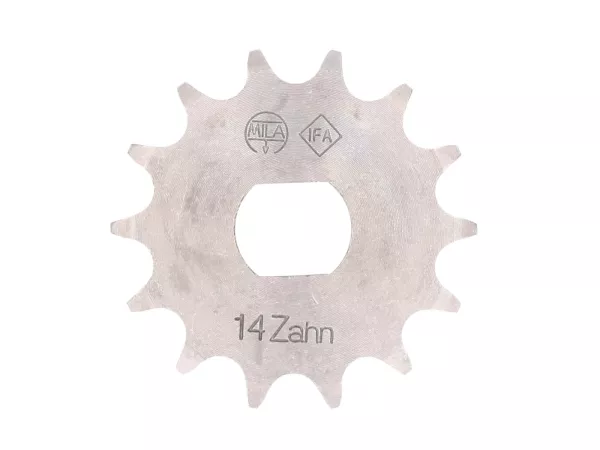 Ritzel / Kettenritzel 14 Zähne 1/2x5,4 für Simson S51, S53, S70, SR50, SR80, KR51/2 Schwalbe