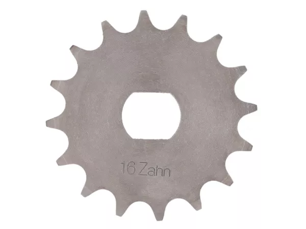 Ritzel / Kettenritzel 16 Zähne 1/2x5,4 für Simson S51, S53, S70, SR50, SR80, KR51/2 Schwalbe