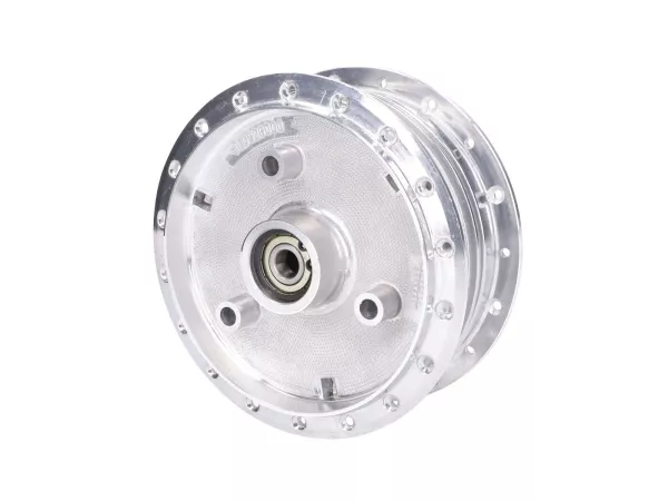 Radnabe Aluminium inkl. Radlager für Simson S50, S51, S53, S70, S83, KR51/1 Schwalbe, KR51/2 Schwalbe, SR4-1 Spatz, SR4-2 Star, SR4-3 Sperber, SR4-4 Habicht, Duo 4/1, Duo 4/2