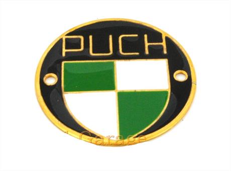Puch MS VS MV VZ DS Scheinwerfer Metall Lampen Emblem 