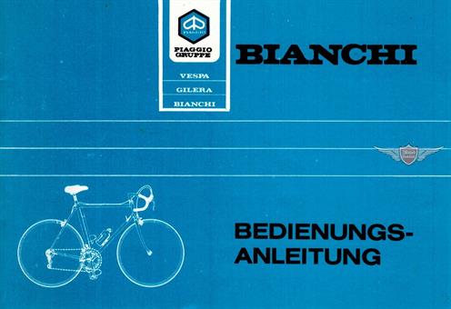 Piaggio Bianchi Rennrad Betriebsanleitung Bedienungsanleitung 