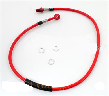 Kreidler Florett RS RMC  M - Lenker Bremsleitung Stahlflex Rot Bremse Leitung 