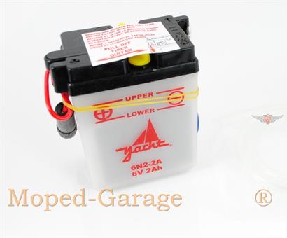 Zündapp KS GTS C Moped Batterie 6 Volt 2 Ah Elektrik 6N2 - 2A 