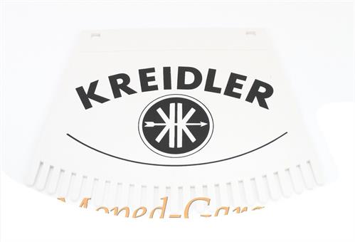 Kreidler Florett Eiertank Super 4  RS RMC LF LH  Spritzlappen Weiß 