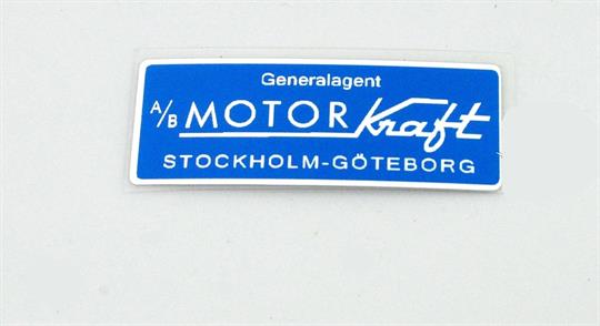 Mofa Moped Mokick Motor Kraft Stockholm Händler Aufkleber 70er Jahre Kult 