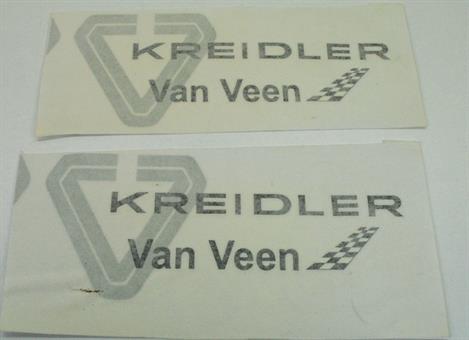 Kreidler Florett RS Van Veen Verkleidung Aufkleber Satz 