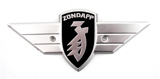 Zündapp R RS 50 Zündapp Beinschild Emblem Plakette Logo KS C M 