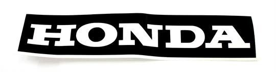 Honda MT 50 Sitzbank Schriftzug Schablone Aufkleber groß seitlich 