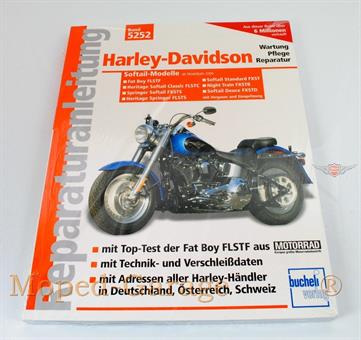 Harley Davidson FLSTF Fat Boy Softail Night Train ab 2000 Reparatur Anleitung 