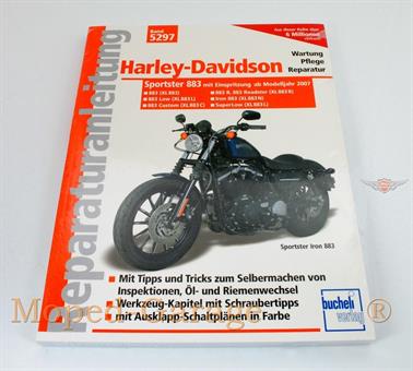 Harley Davidson Sportster XL Iron Custom 883 ab 2007 Reparatur Anleitung 