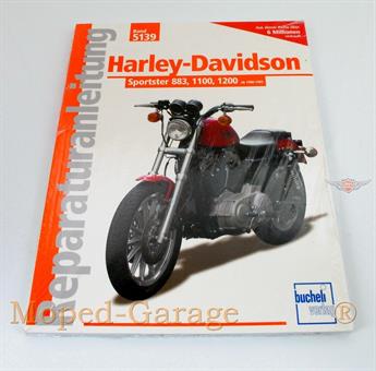 Harley Davidson Sportster 883 1100 1200 86-92 Reparatur Anleitung 
