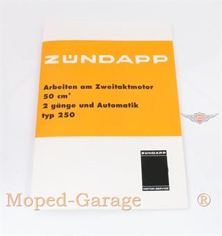 Zündapp ZR ZA A Mofa Moped Motor Reparatur Anleitung 
