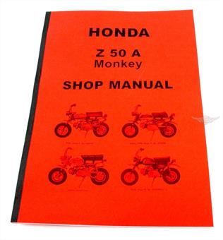 Honda Z 50 A Monkey Reparatur Anleitung Werkstatt Handbuch Daten Technik Neu 