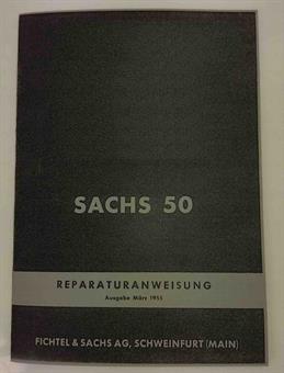 Sachs 50 50 KL 2 Gang Motor Reparatur Anleitung Daten Technik Handbuch 