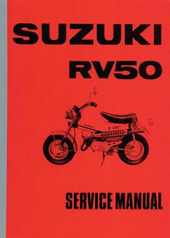 Suzuki RV 50 Service Manual Bedienung Anleitung Daten Technik Handbuch Neu 