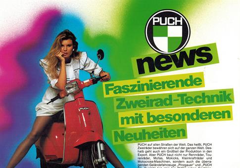 Puch news Lido Maxi Plus Ranger Monza original Prospekt 