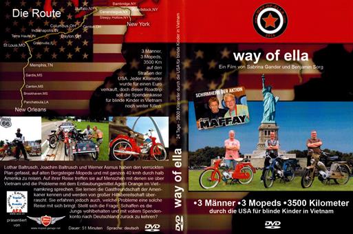 “Way of Ella” - der Film zur Reise durch die USA auf Zündapp Bergsteiger 