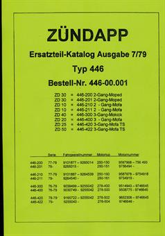 Zündapp ZD 10 20 25 30 40 50 Mofa Moped Ersatzteil Liste Teile Katalog 