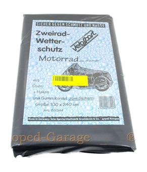 Mofa Moped Mokick KKR Roller Faltgarage Wetterschutz 